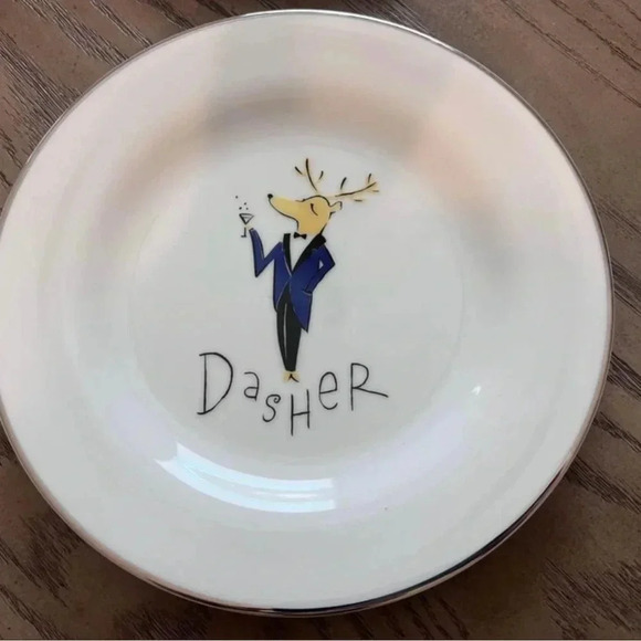 Pottery Barn Cocktail Plate - Picture 5 of 6